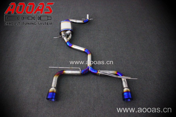 Volkswagen Golf MK6 GTI / Scirocco Titanium / Valvetronic Catback System